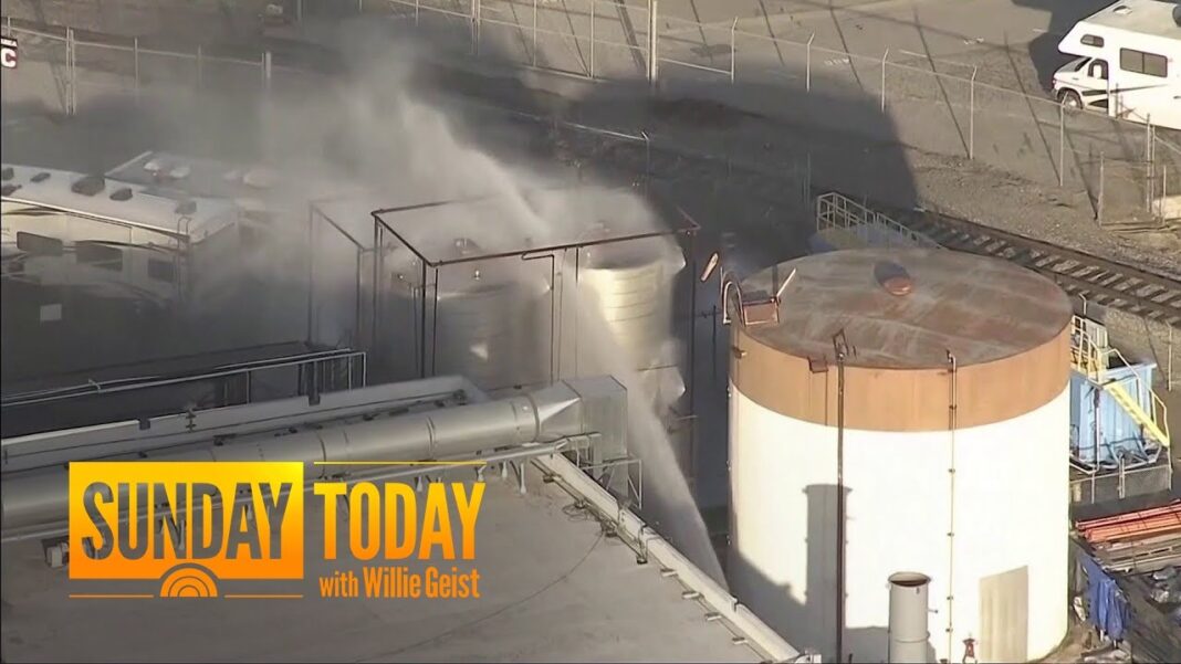 Chemical Tank at Risk of Exploding as 40,000 Residents Evacuate