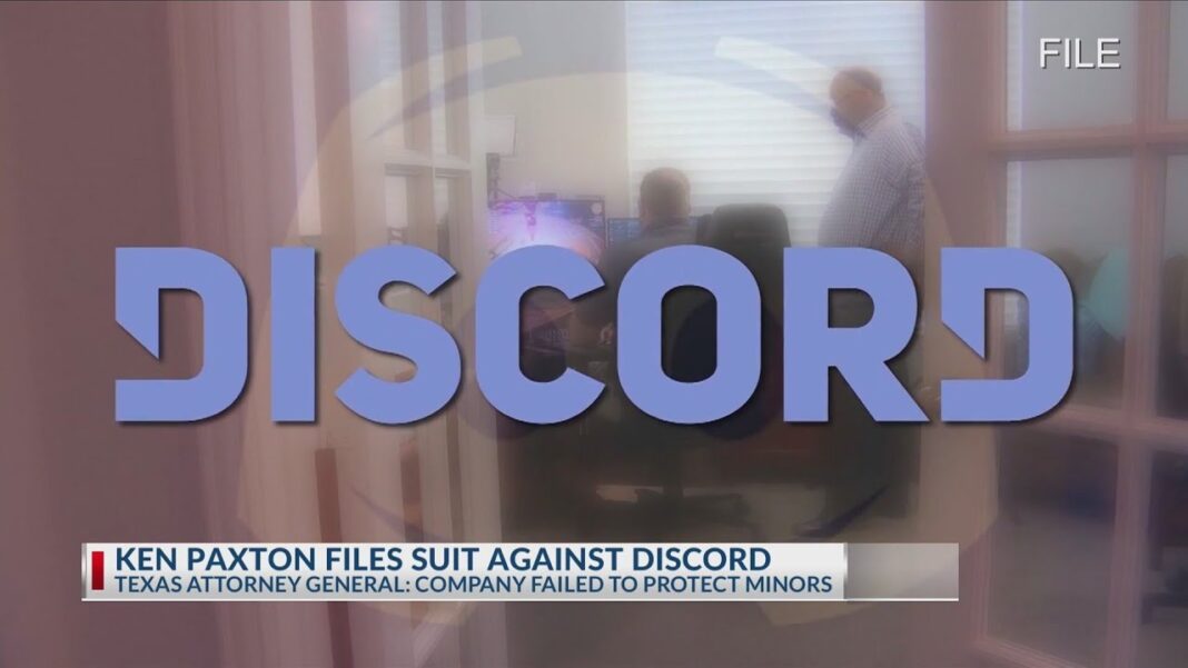 Texas sues Discord, arguing online messaging platform endangered children, misled users