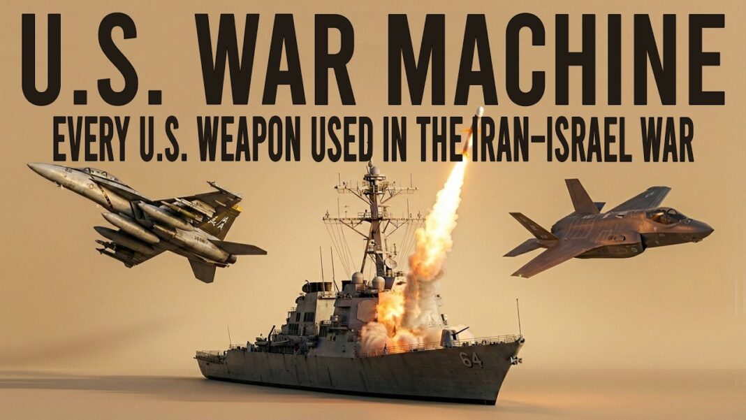 Every U.S. Weapon Used in the Iran–Israel War