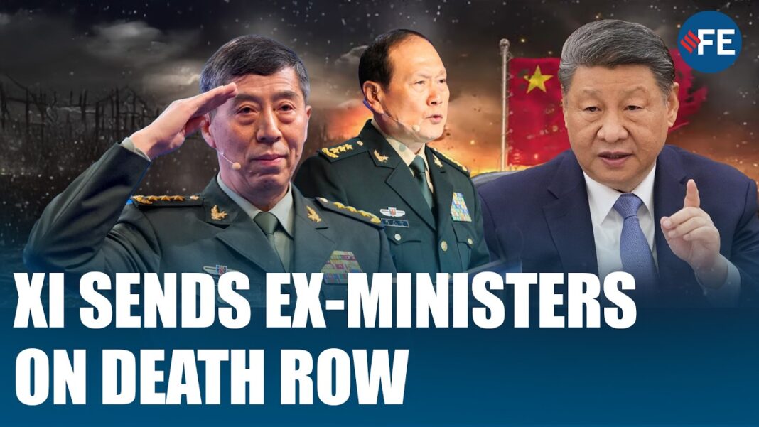 Xi Jinping’s Military Purge: Ex-Defence Chiefs Given Death Sentences