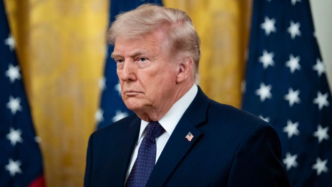 President Donald Trump at the White House on May 22, 2026.