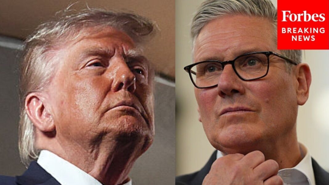 Trump Claims UK’s Starmer Will Resign