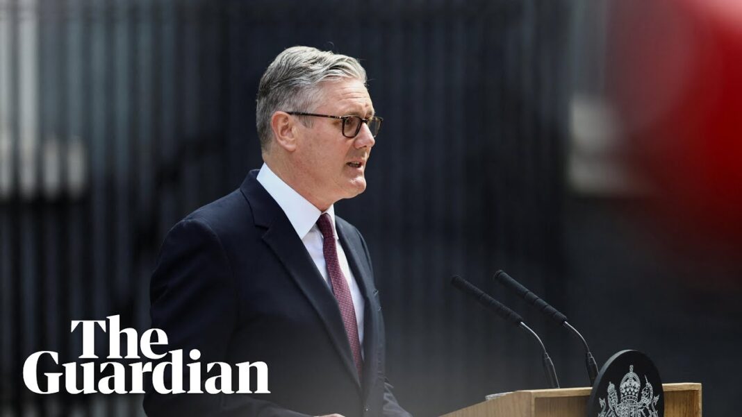 UK prime minister Keir Starmer announces resignation