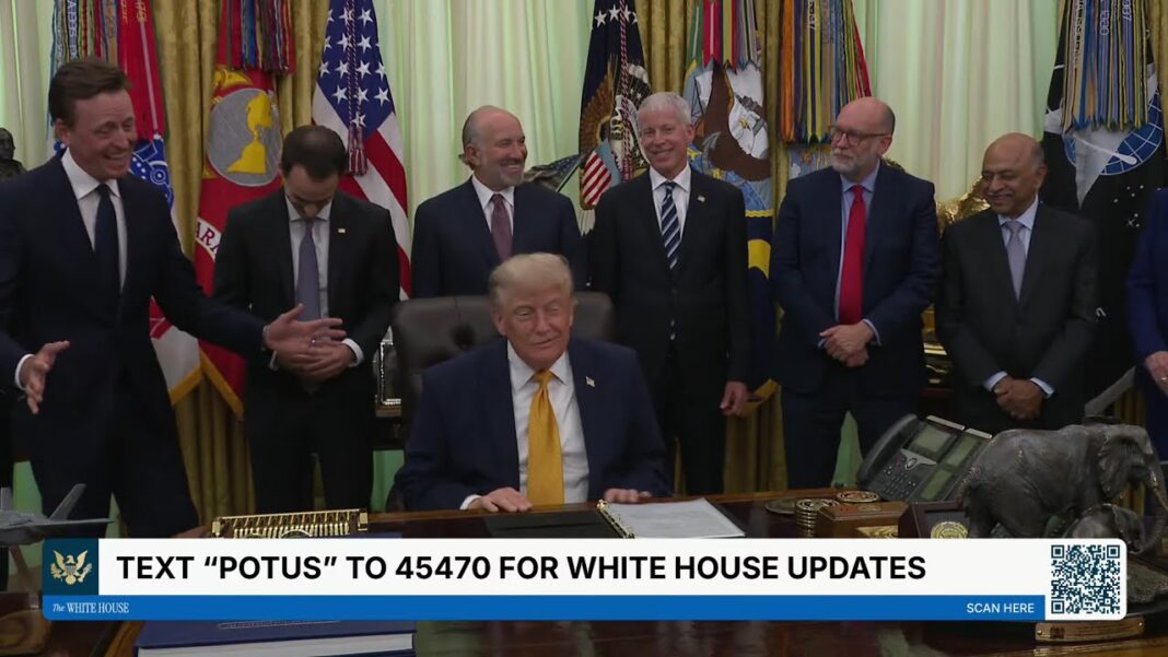 President Trump Signs Executive Orders, Jun. 22, 2026