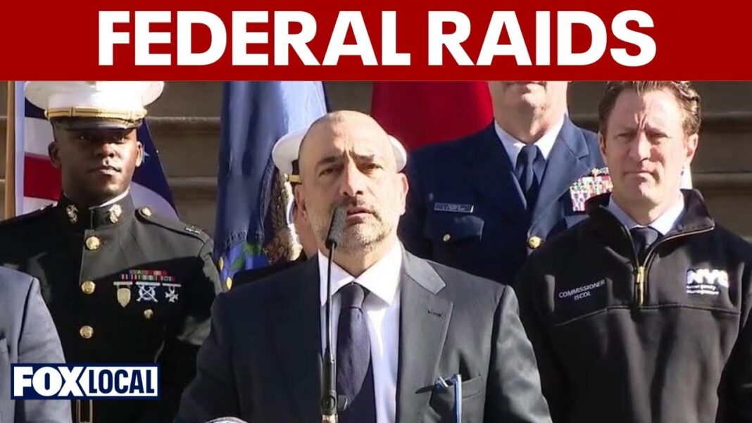 Adams chief of staff arrested as former NYPD officials raided