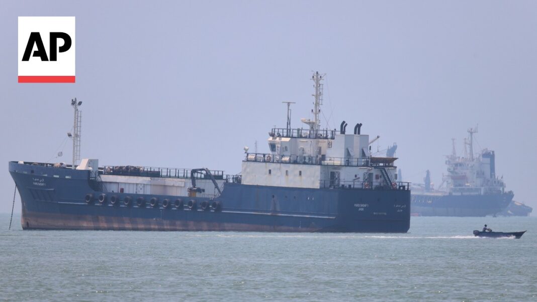 Oil tankers are using a new route through the Strait of Hormuz despite Iran threats
