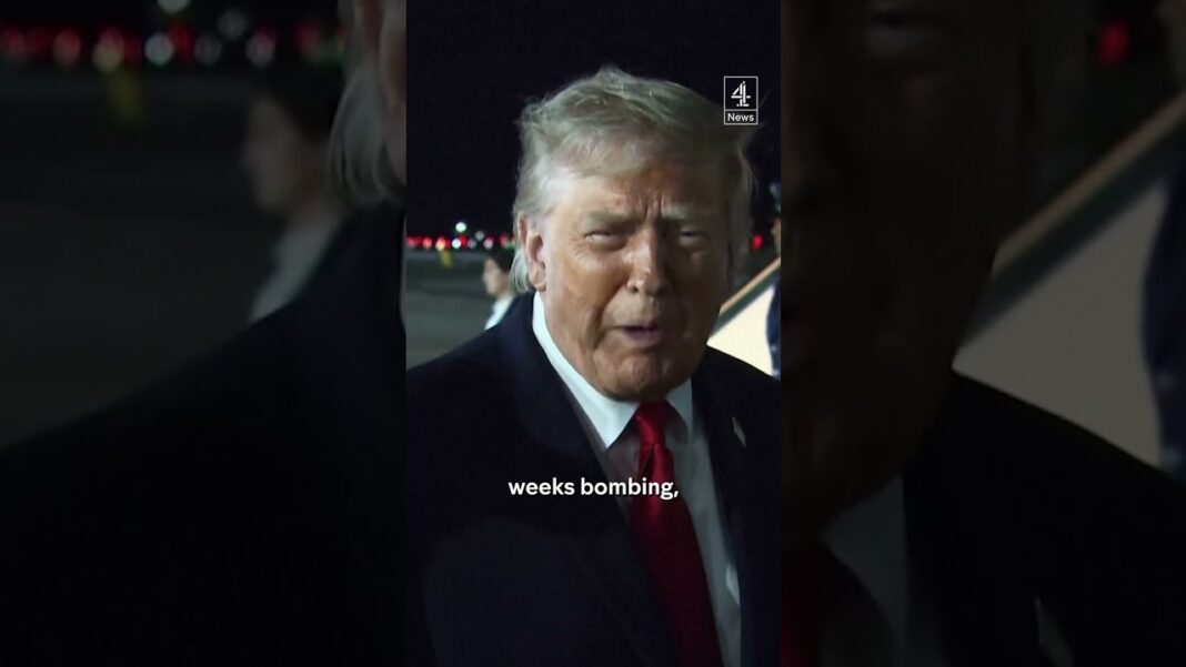 Trump: Deal with Iran in 'final throes'