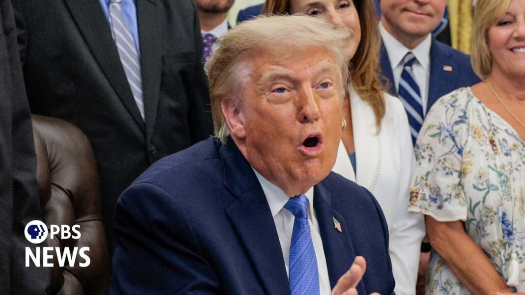 WATCH: Trump says he's 'not looking to renew' U.S. trade deal with Canada and Mexico