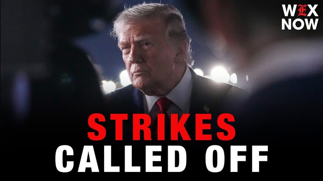 Trump calls off impending strikes on Iran after threatening to take Kharg Island