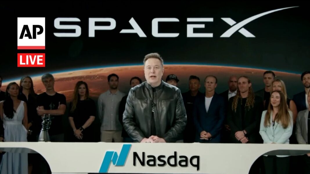 LIVE: SpaceX rings Nasdaq opening bell as company goes public in blockbuster IPO