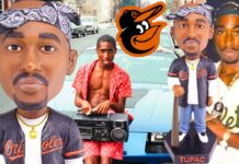 A bobblehead too far Tupac Shakur gets love from Baltimore Orioles with bobblehead giveaway vs Athletics