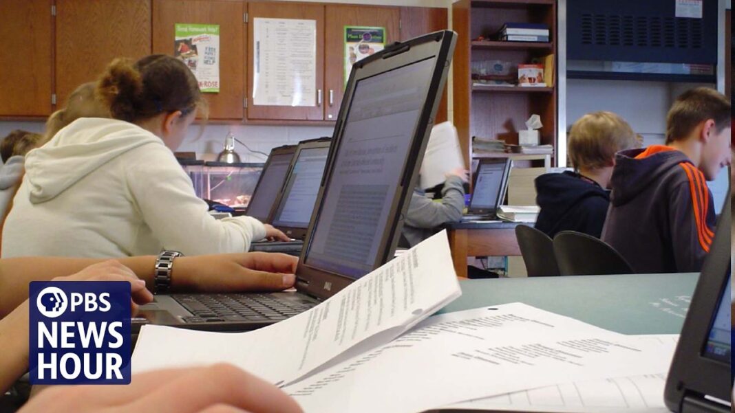 Why more school districts are limiting screen time for students