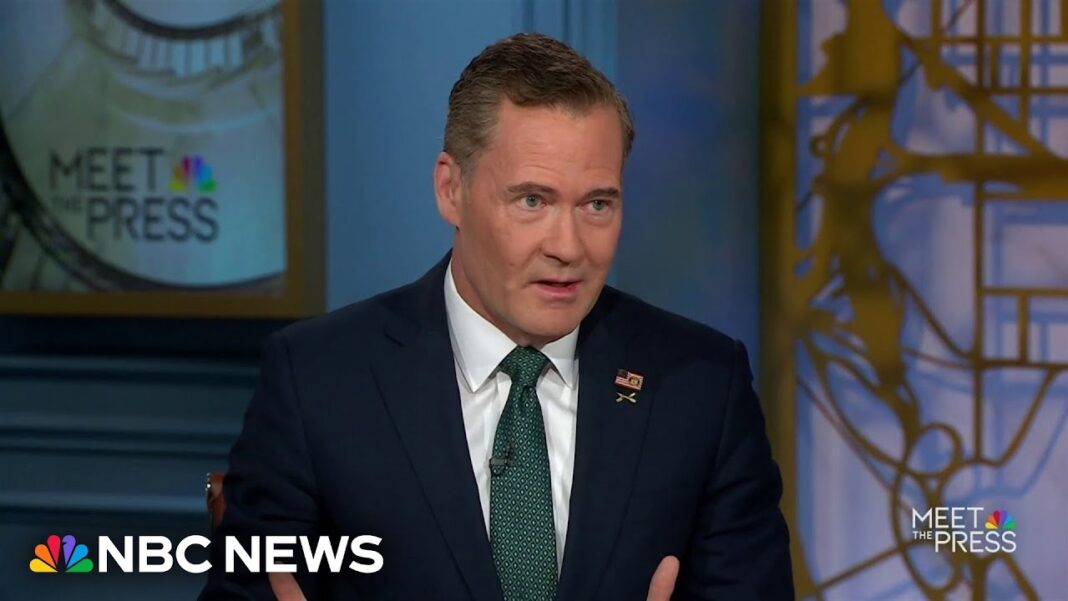 Skip navigation met the press Create 9+ Avatar image Amb. Mike Waltz says military has ‘everything that it needs’ amid supply concerns: Full interview