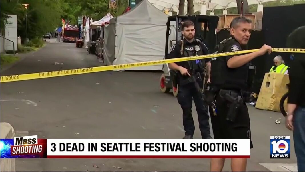 3 fatally shot at food festival in Seattle