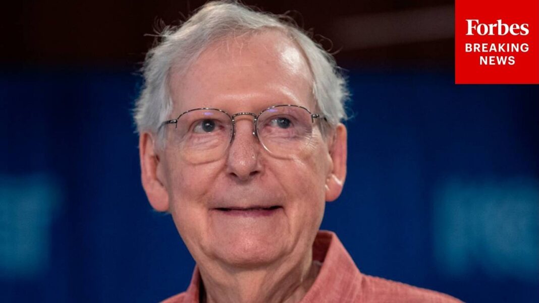 BREAKING NEWS: Mitch McConnell ‘Not Yet Medically Cleared’ For Senate Return, New Statement Says