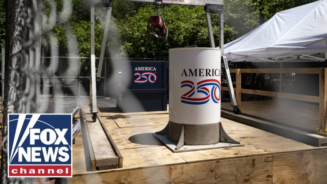 America250 buries national time capsule in Philadelphia