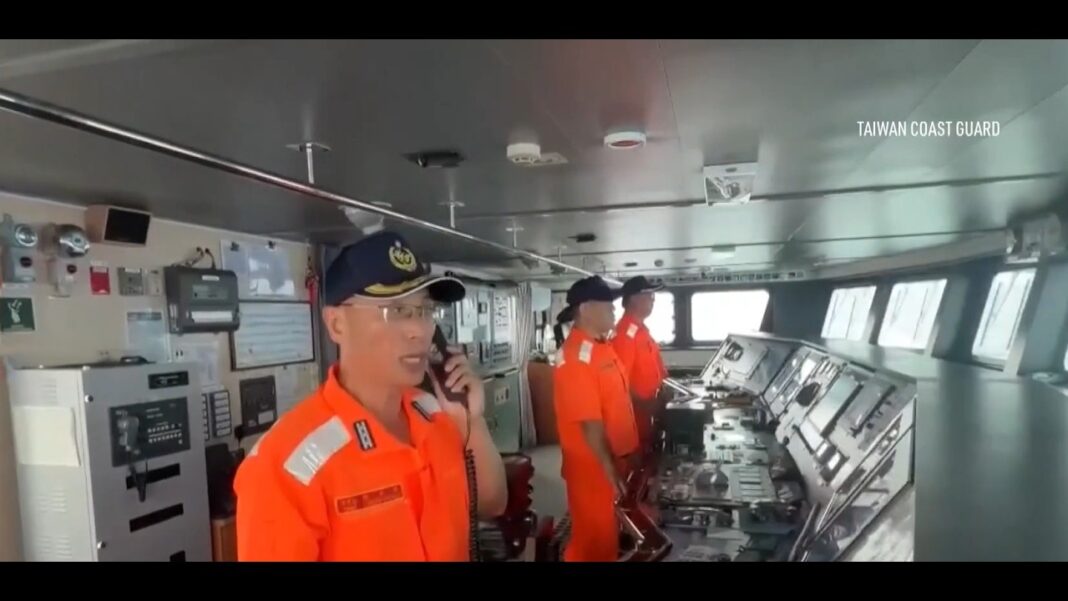 Taiwan, China Coast Guards Face Off in South China Sea