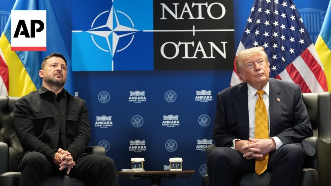 Trump says US will give Ukraine license to make Patriot missiles to counter Russia