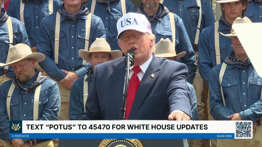 President Trump Delivers Remarks, Jul. 1, 2026