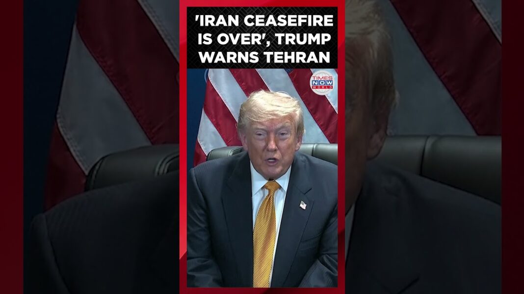 WATCH: Trump: "Iran Ceasefire Is Over" | Fiery Remarks at NATO Summit
