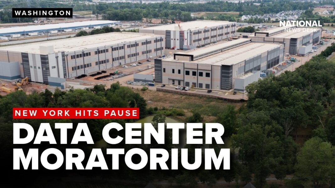 New York becomes FIRST STATE to impose data center moratorium