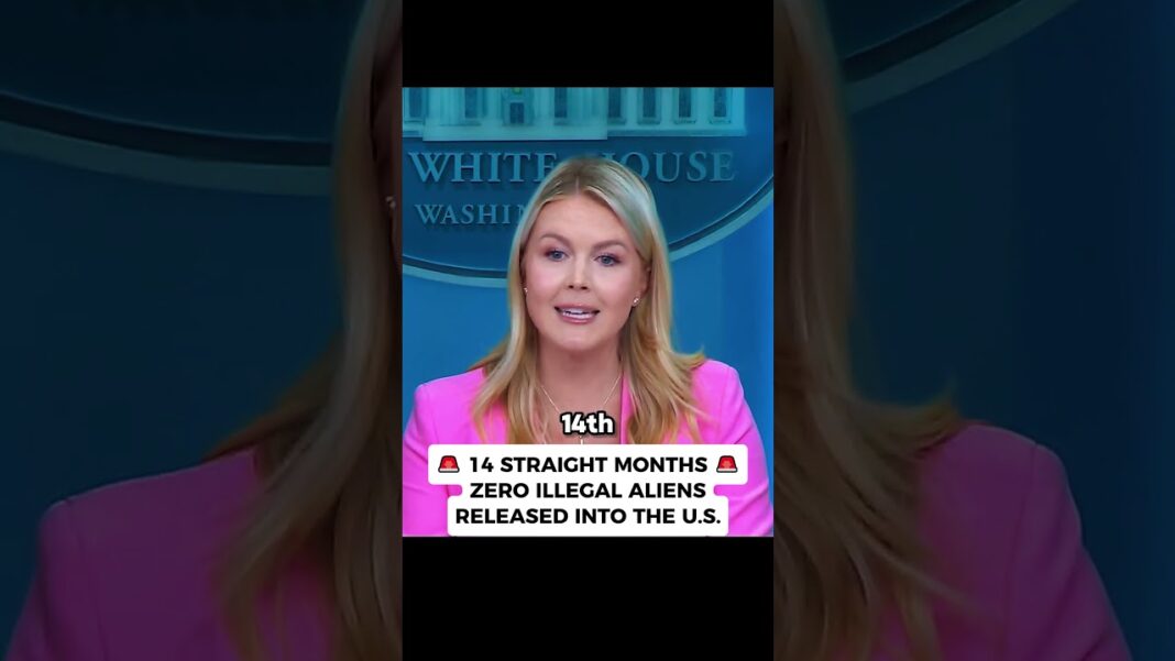 ZERO Illegal Aliens Released in 14 Months