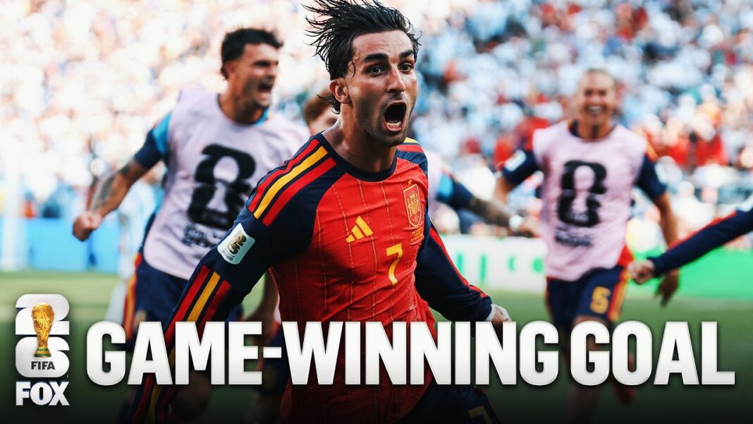 Spain GAME-WINNING Goal in 2026 FIFA World Cup™ Final 🏆Ferran Torres nets in Extra Time vs Argentina