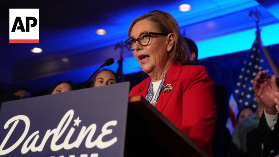 Darline Graham speaks after winning GOP Senate primary runoff in South Carolina