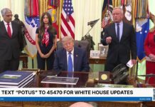 President Trump Signs an Executive Order, Aug. 10, 2026