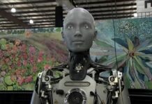 San Mateo County Passes Resolution to Regulate Commercial Humanoid Robots Talking humanoid robot 'Ameca' makes appearance at San Mateo County Fair